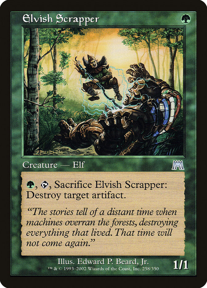Elvish Scrapper [Onslaught] [Foil]