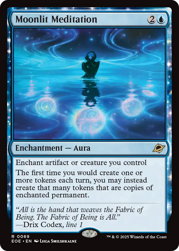 Moonlit Meditation [Edge of Eternities] [Foil]