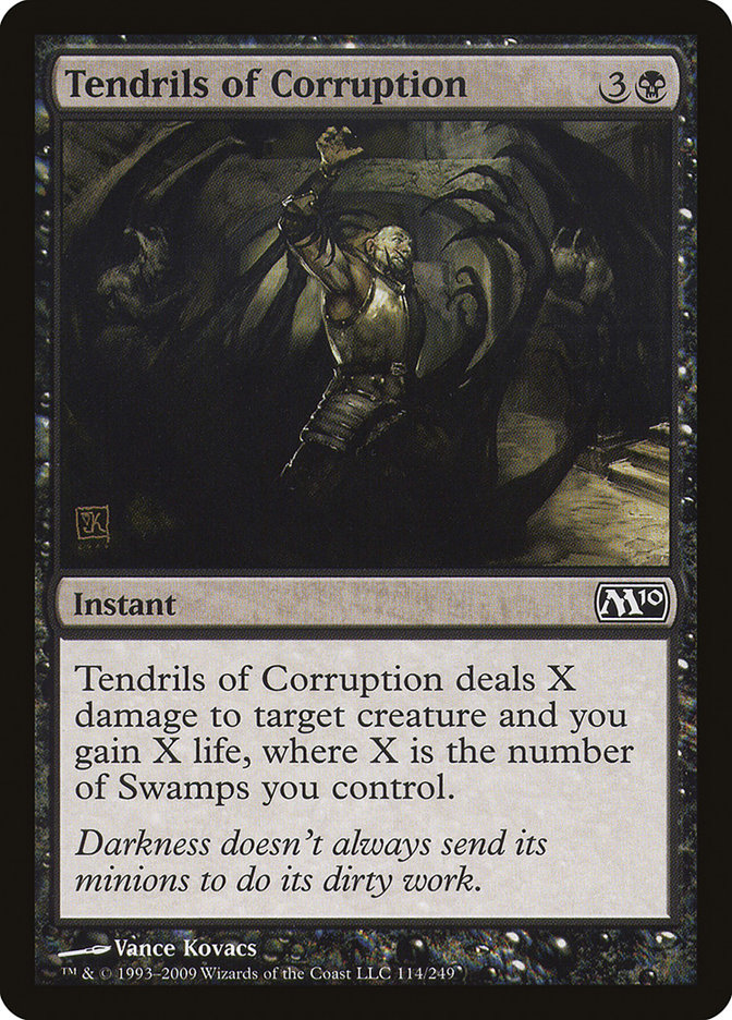 Tendrils of Corruption [Core Set 2010] [Foil]