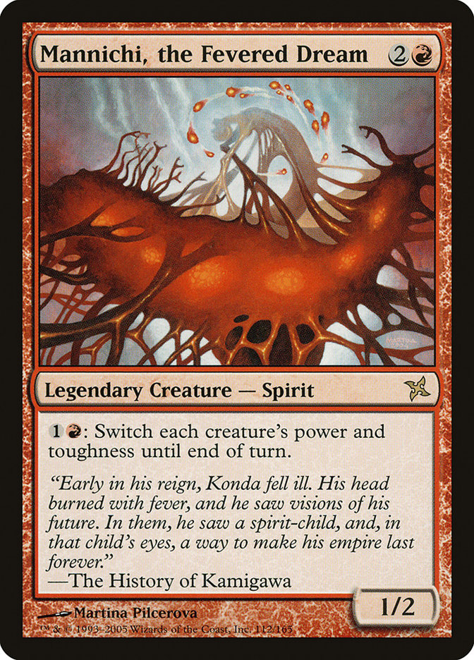 Mannichi, the Fevered Dream [Betrayers of Kamigawa] [Foil]