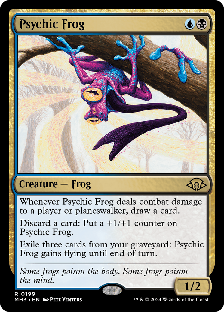 Psychic Frog [Modern Horizons 3] [Foil]