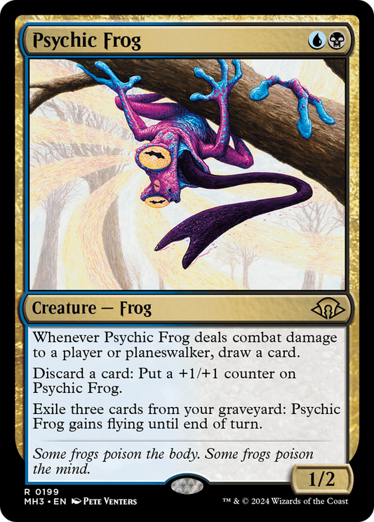 Psychic Frog [Modern Horizons 3] [Foil]