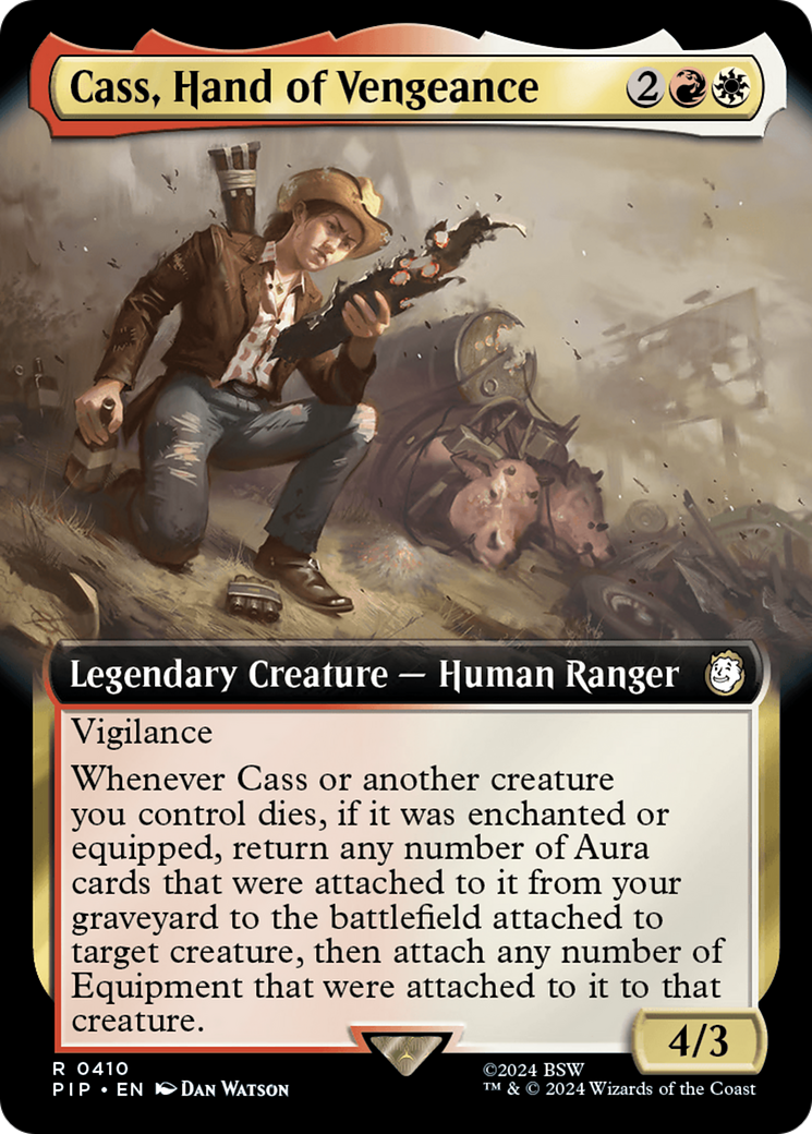 Cass, Hand of Vengeance (Extended Art) [Fallout] [Foil]