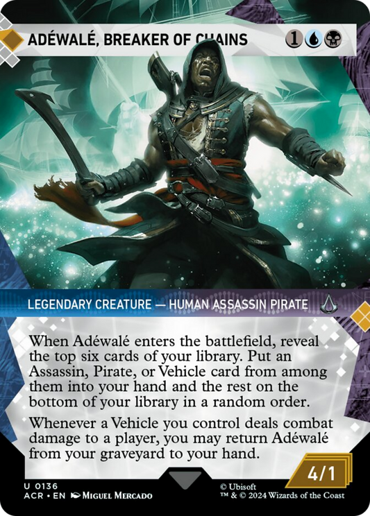 Adewale, Breaker of Chains (Showcase) [Assassin's Creed] [Foil]