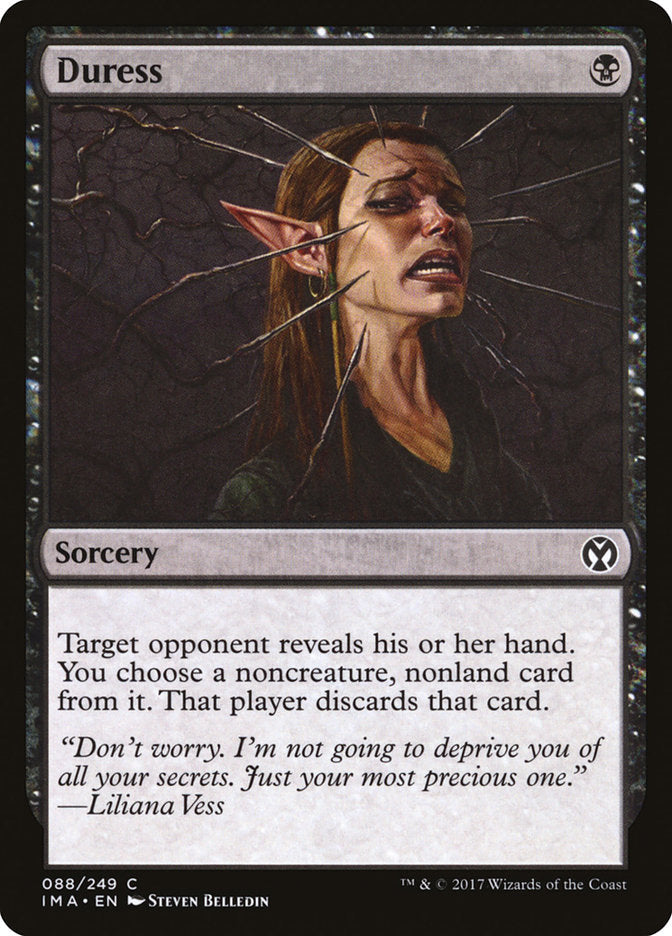 Duress [Iconic Masters] [Foil]