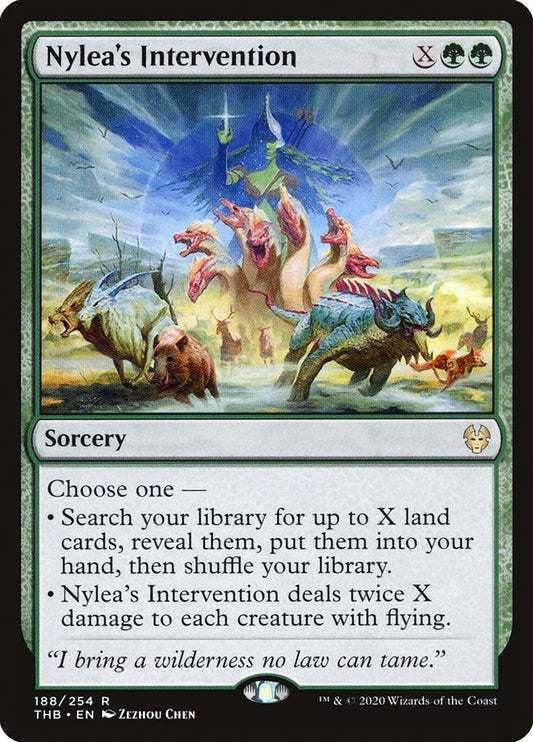Nylea's Intervention [Theros Beyond Death] [Foil]