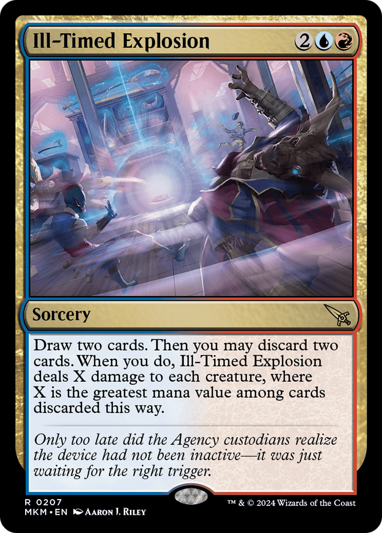 Ill-Timed Explosion [Murders at Karlov Manor] [Foil]