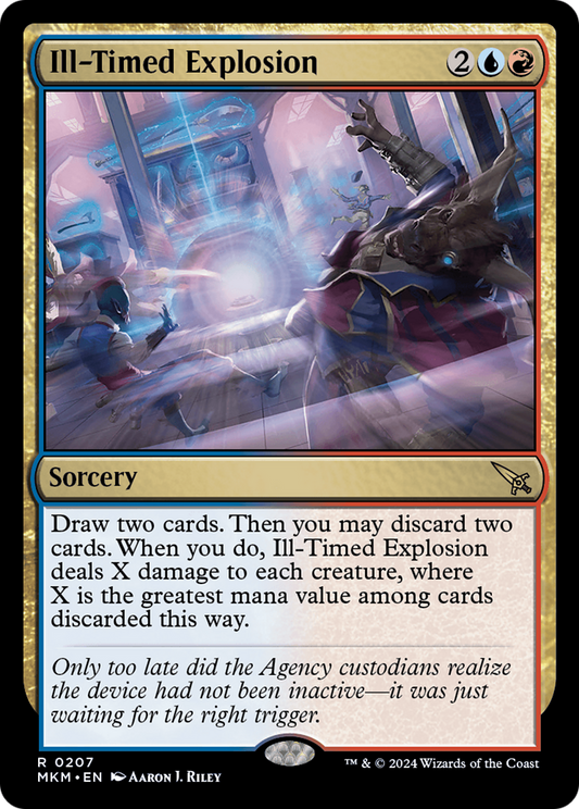 Ill-Timed Explosion [Murders at Karlov Manor] [Foil]