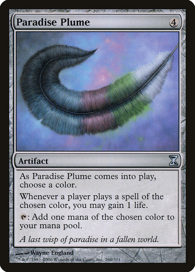 Paradise Plume [Time Spiral] [Foil]