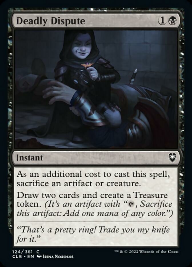 Deadly Dispute [Commander Legends: Battle for Baldur's Gate] [Foil]