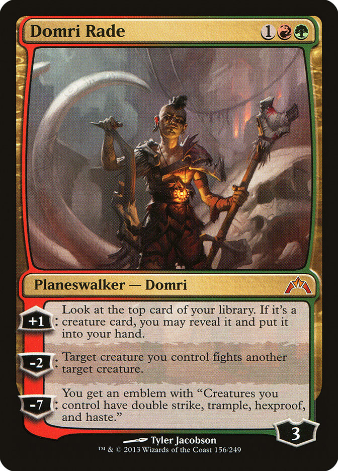 Domri Rade [Gatecrash] [Foil]