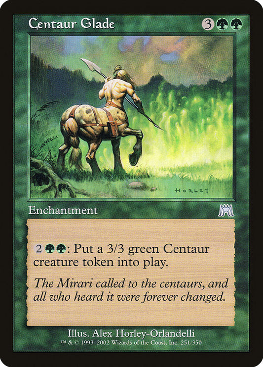 Centaur Glade [Onslaught] [Foil]