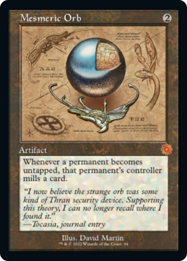 Mesmeric Orb (Retro Schematic) [The Brothers' War Retro Artifacts] [Foil]