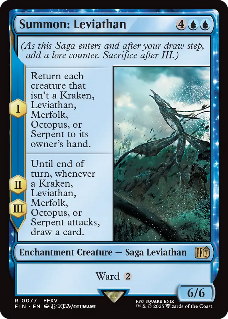 Summon: Leviathan [FINAL FANTASY] [Foil]