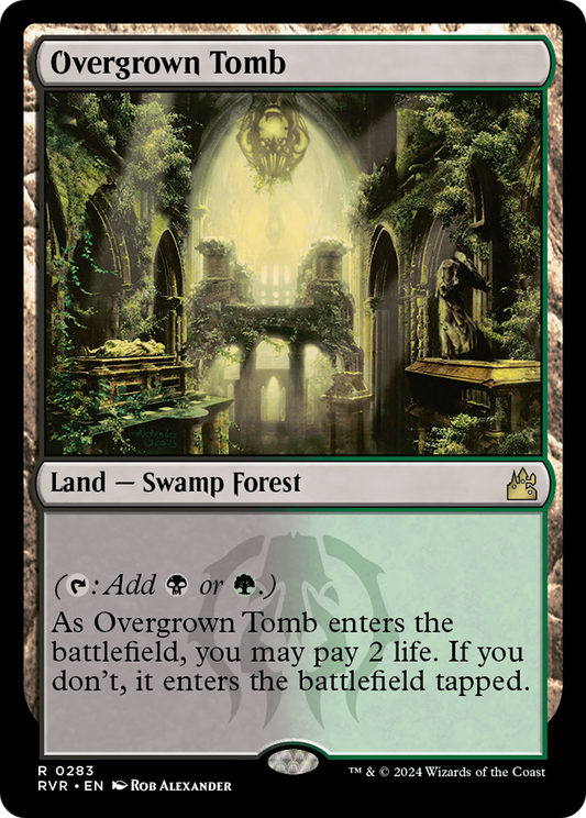 Overgrown Tomb [Ravnica Remastered] [Foil]