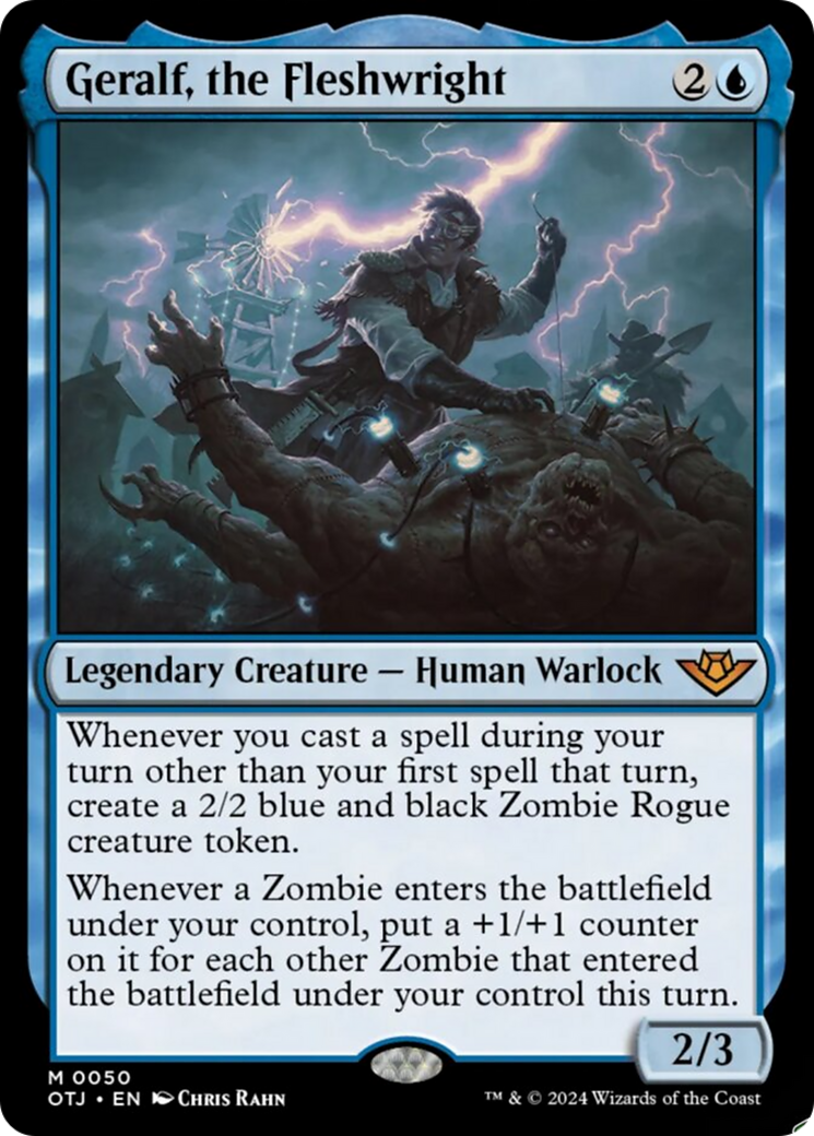 Geralf, the Fleshwright [Outlaws of Thunder Junction] [Foil]