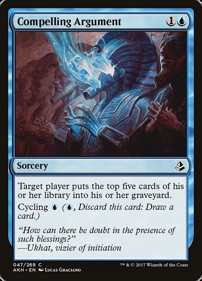 Compelling Argument [Amonkhet] [Foil]