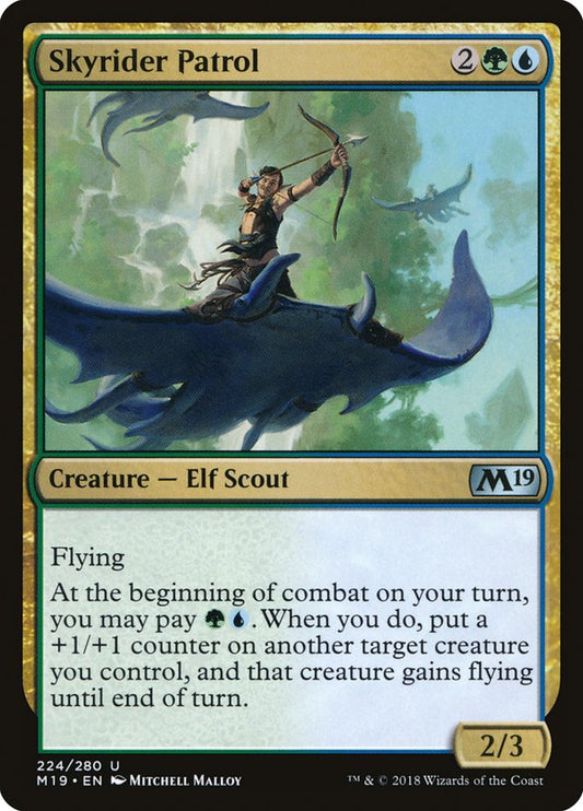 Skyrider Patrol [Core Set 2019] [Foil]
