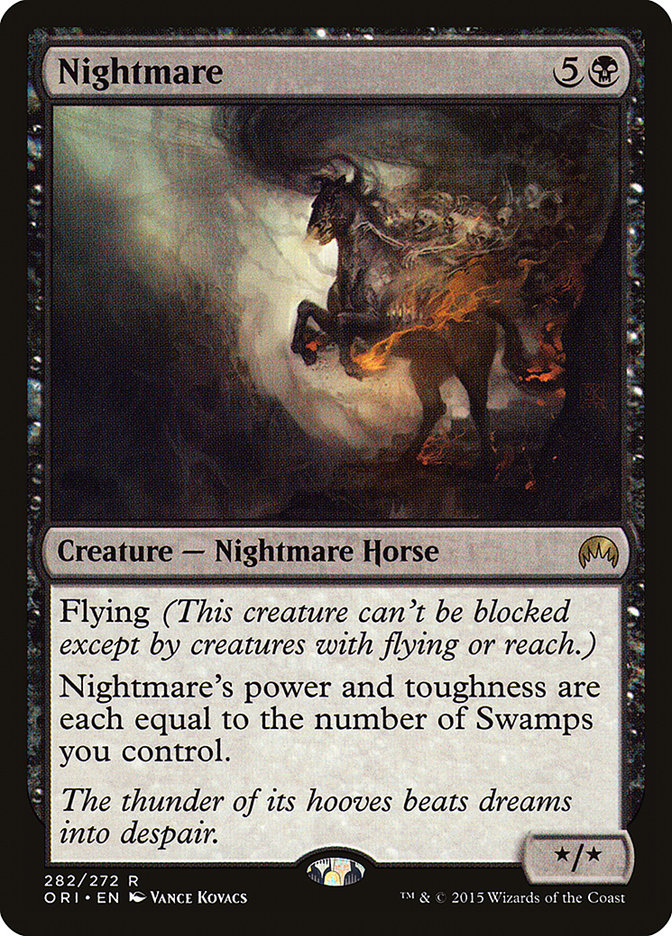 Nightmare [Magic Origins] [Foil]