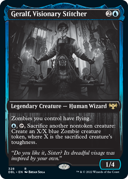 Geralf, Visionary Stitcher [Innistrad: Double Feature] [Foil]