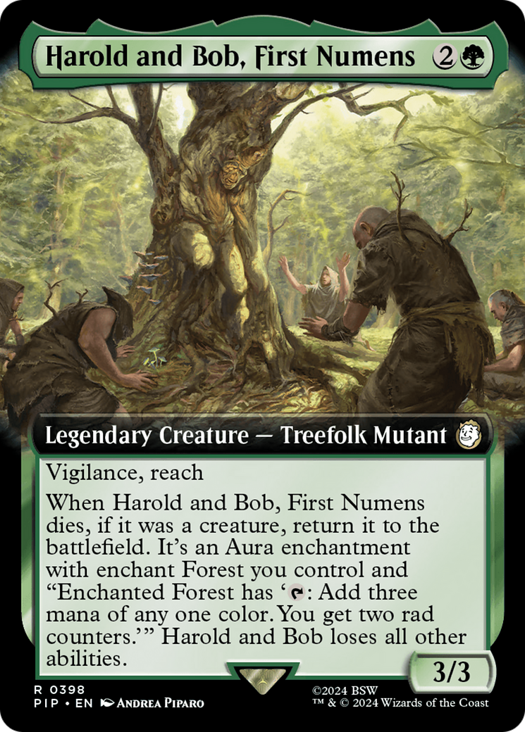 Harold and Bob, First Numens (Extended Art) [Fallout] [Foil]