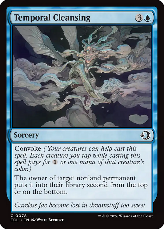 Temporal Cleansing [Lorwyn Eclipsed] [Foil]
