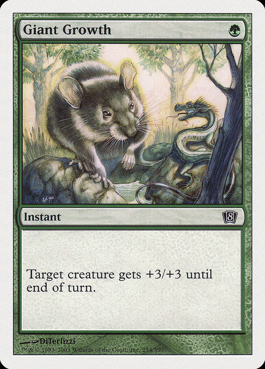 Giant Growth [Eighth Edition] [Foil]