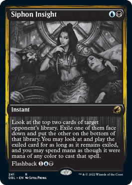 Siphon Insight [Innistrad: Double Feature] [Foil]