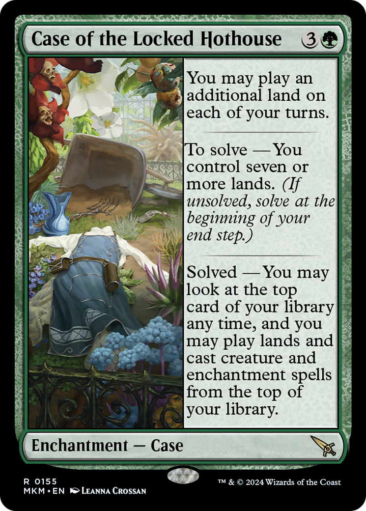 Case of the Locked Hothouse [Murders at Karlov Manor] [Foil]