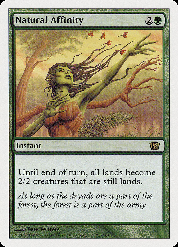 Natural Affinity [Eighth Edition] [Foil]