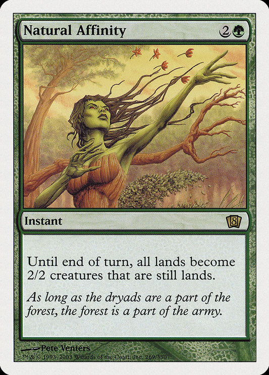 Natural Affinity [Eighth Edition] [Foil]