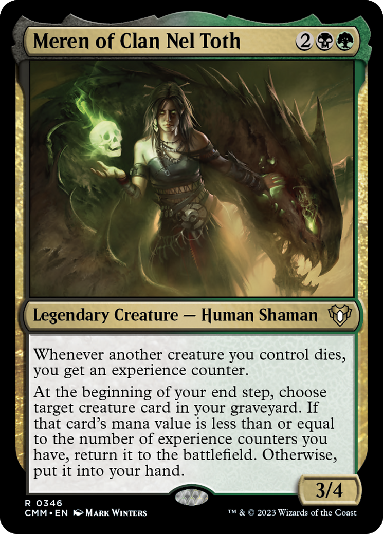 Meren of Clan Nel Toth [Commander Masters] [Foil]