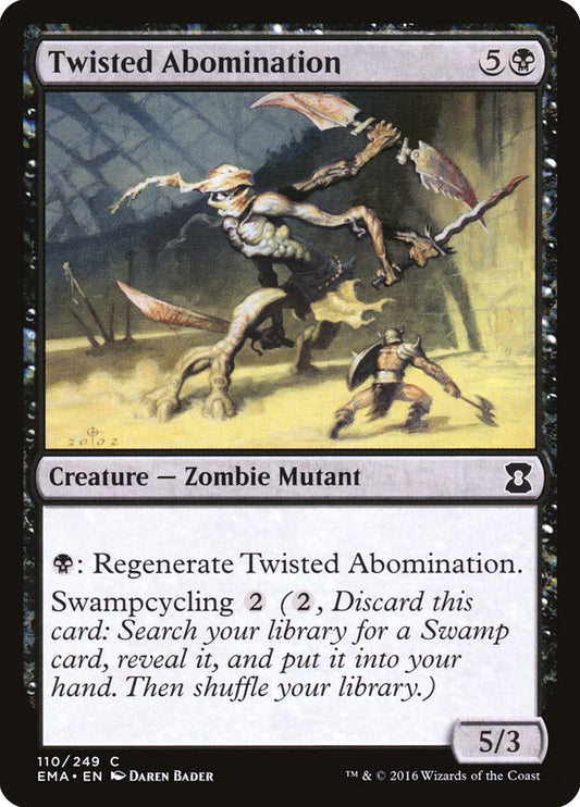 Twisted Abomination [Eternal Masters] [Foil]