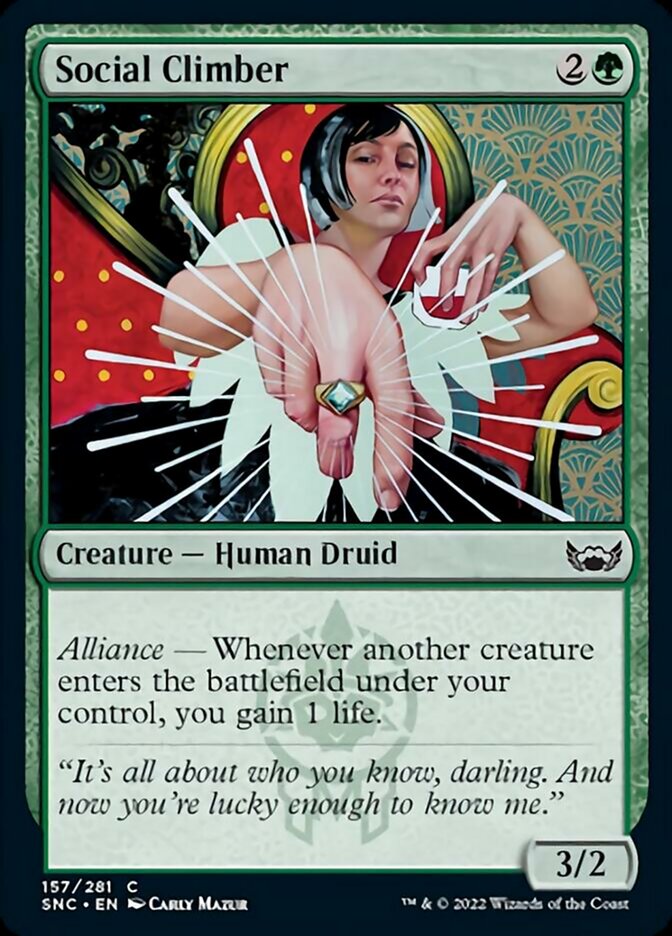 Social Climber [Streets of New Capenna] [Foil]