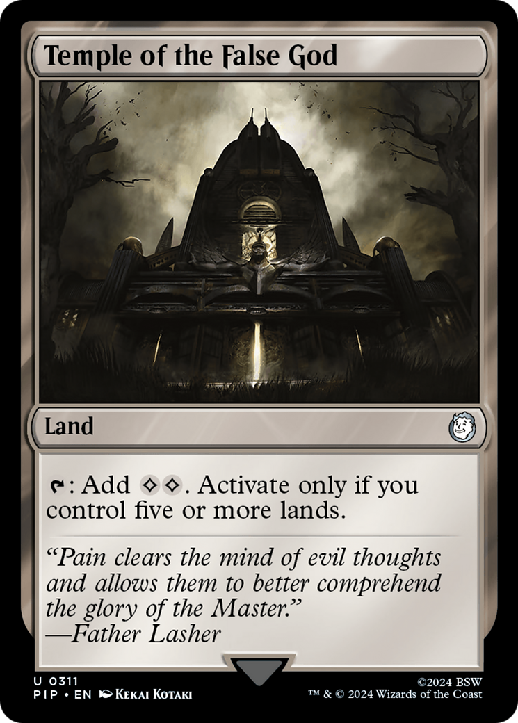 Temple of the False God [Fallout] [Foil]