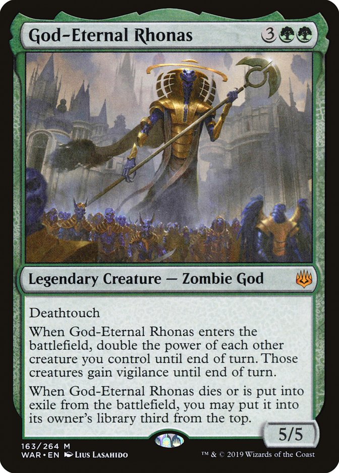 God-Eternal Rhonas [War of the Spark] [Foil]