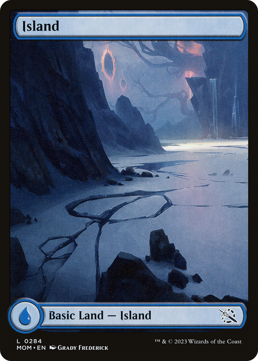 Island (284) [March of the Machine] [Foil]