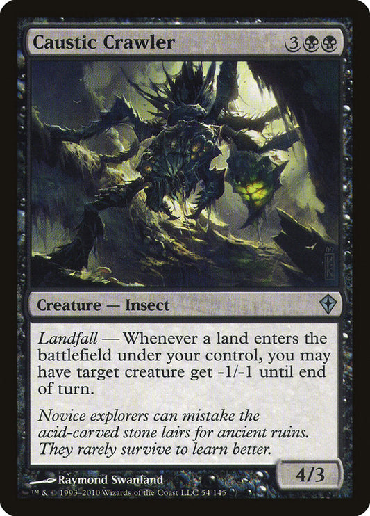 Caustic Crawler [Worldwake] [Foil]