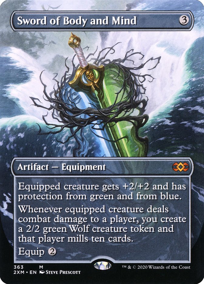 Sword of Body and Mind (Toppers) [Double Masters] [Foil]
