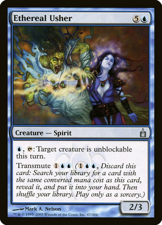 Ethereal Usher [Ravnica: City of Guilds] [Foil]
