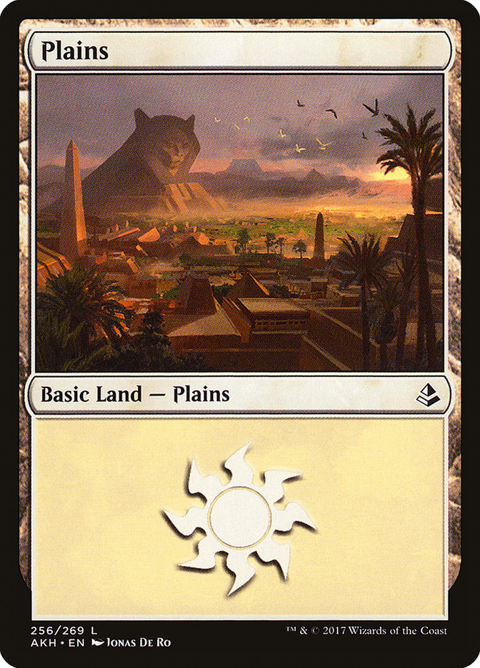 Plains (256) [Amonkhet] [Foil]