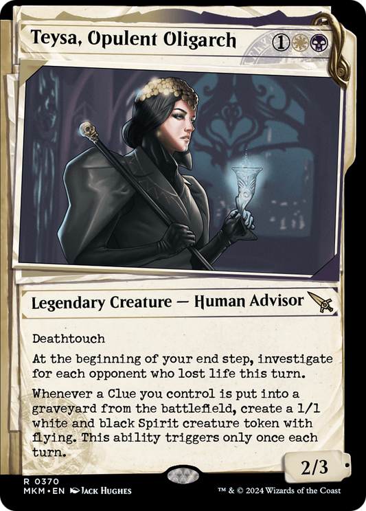Teysa, Opulent Oligarch (Showcase) (0370) [Murders at Karlov Manor] [Foil]