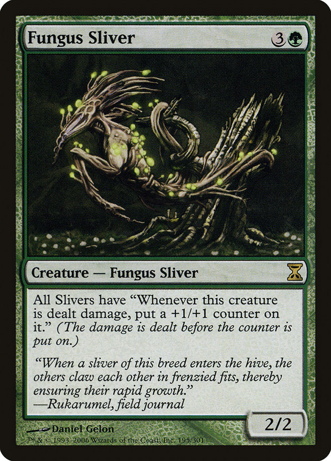 Fungus Sliver [Time Spiral] [Foil]