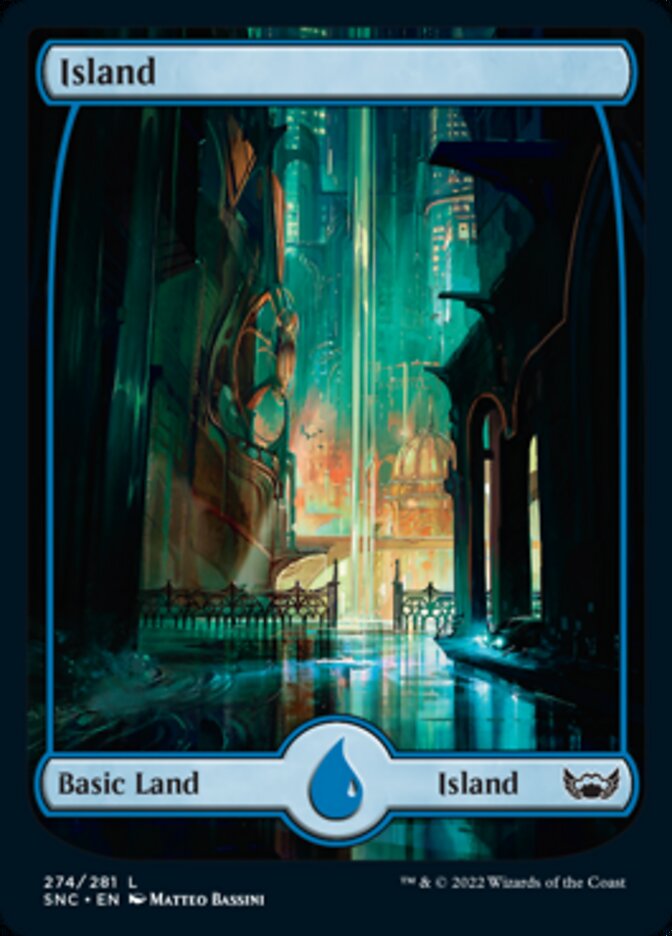Island (274) [Streets of New Capenna] [Foil]