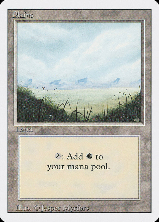 Plains (No Trees / Signature on Right) [3rd Edition]