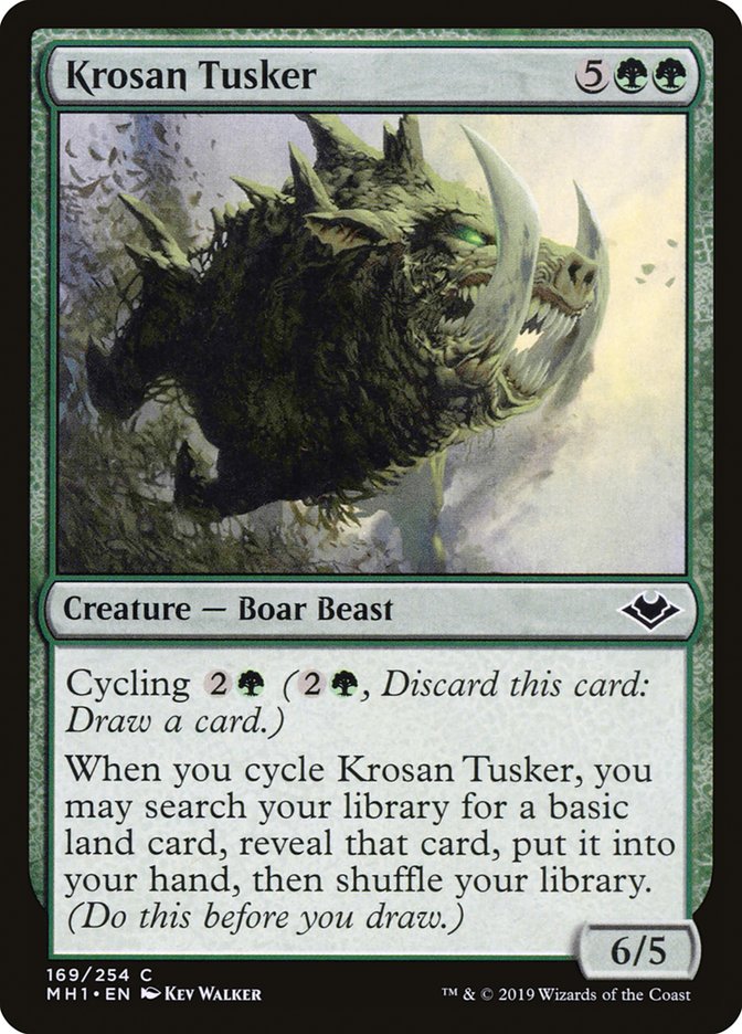 Krosan Tusker [Modern Horizons] [Foil]