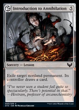 Introduction to Annihilation [Strixhaven: School of Mages] [Foil]