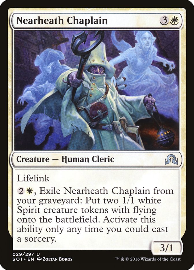Nearheath Chaplain [Shadows over Innistrad] [Foil]