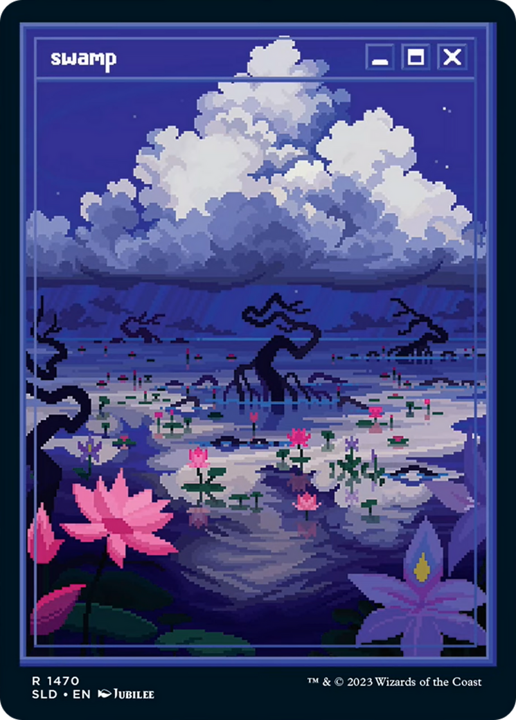 Swamp (1470) [Secret Lair Drop Series] [Foil]