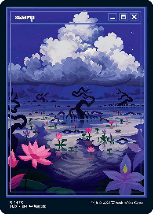 Swamp (1470) [Secret Lair Drop Series] [Foil]
